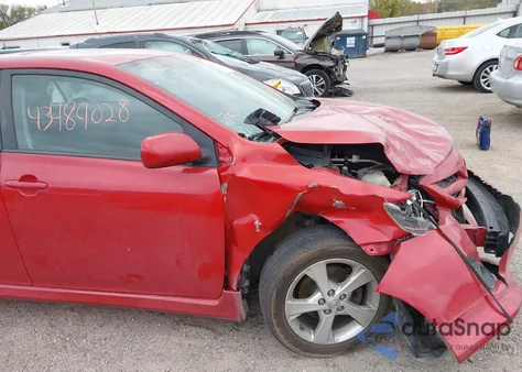 2012 Toyota Corolla S from USA, damaged, VIN 2T1BU4EE6CC893861